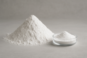 White-Powder-on-Gray-Surface